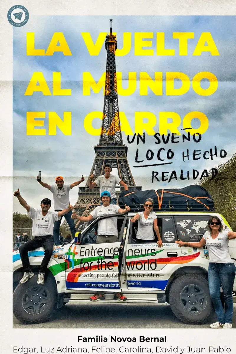 ARS013 libro La vuelta al mundo en carro Entrepreneurs for the world min